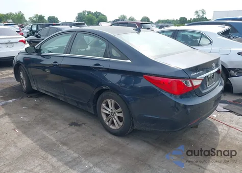 2013 Hyundai Sonata Gls z USA, uszkodzony, nr VIN 5NPEB4AC2DH644771